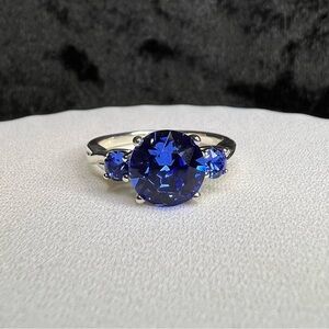 Sterling Silver Swarovski Crystal Ring